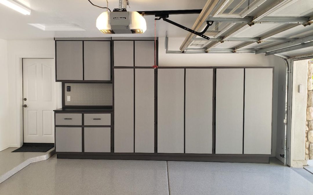 Workbench and Garage Cabinet Storage