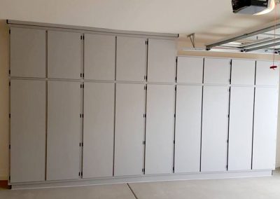 18 Foot Wide Garage Cabinet Storage
