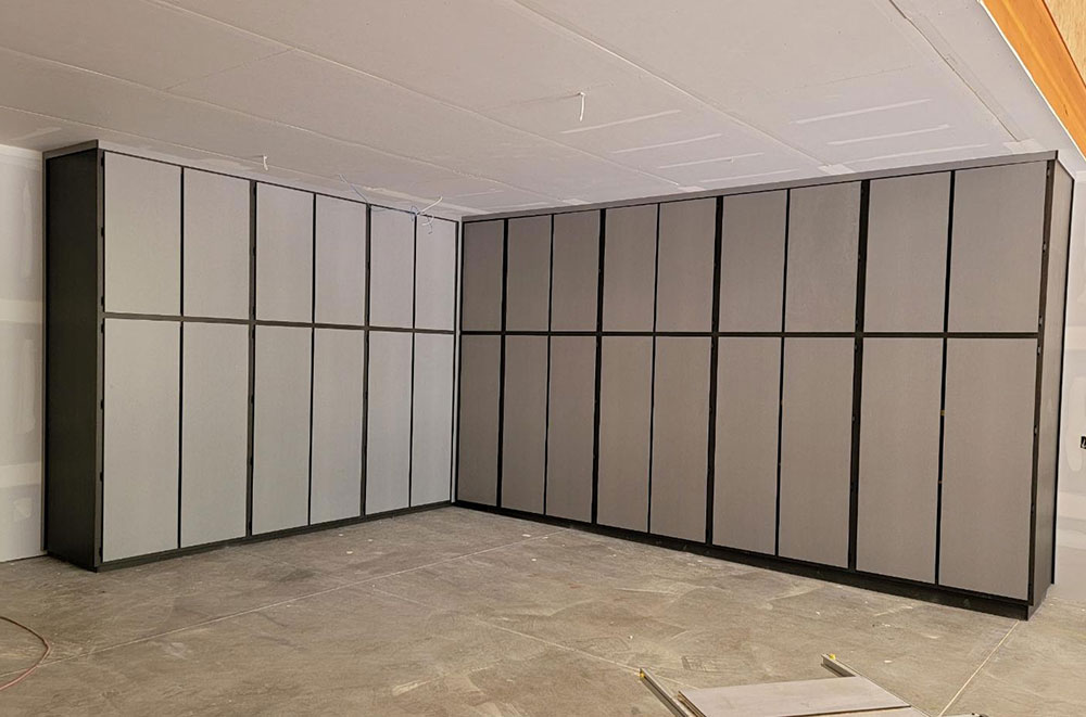 L-Shape Corner Garage Cabinet Storage
