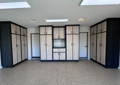 Garage Cabinets with Workbench