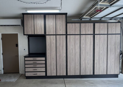 Garage Cabinets with Workbench