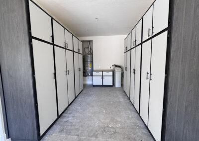 Garage Cabinets with Workbench