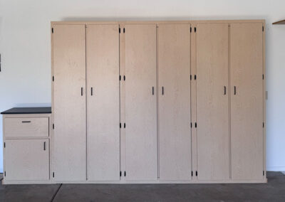 Garage Cabinets with Workbench